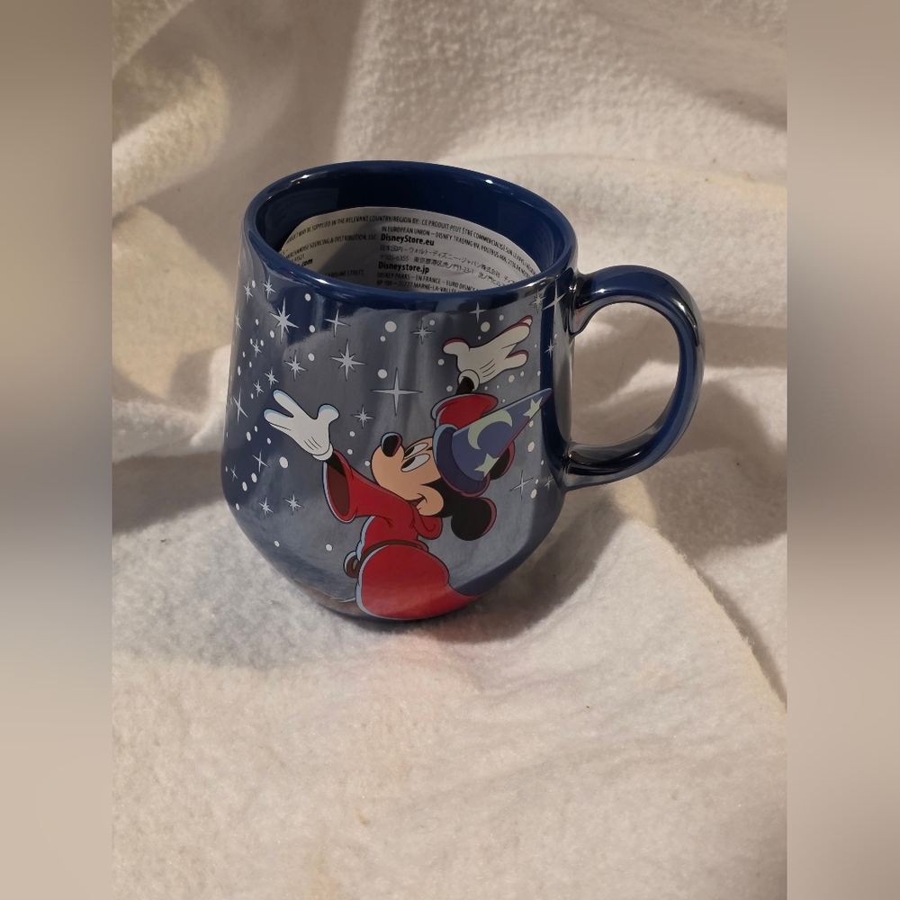 Disney Parks Fantasia Sorcerer Mickey Mug NEW